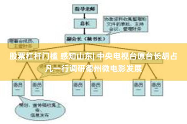 股票杠杆门槛 感知山东| 中央电视台原台长胡占凡一行调研德州微电影发展