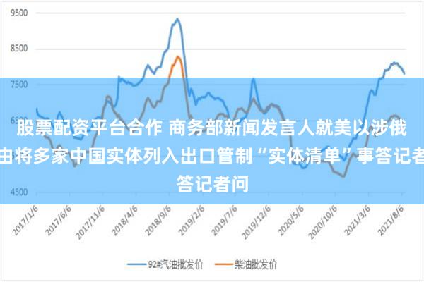 股票配资平台合作 商务部新闻发言人就美以涉俄为由将多家中国实体列入出口管制“实体清单”事答记者问