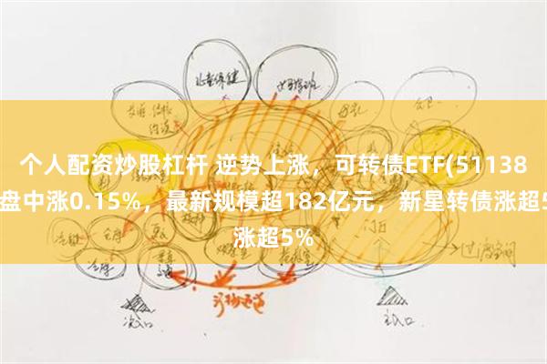 个人配资炒股杠杆 逆势上涨，可转债ETF(511380)盘中涨0.15%，最新规模超182亿元，新星转债涨超5%